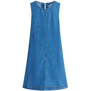 Tommy Jeans Tjw A-Line Chambray Dress Ext S DENIM MEDIUM S Tommy Jeans Tjw A-Line Chambray Dress Ext S DENIM MEDIUM S