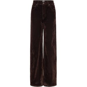 Twist & Tango Turid Flocked Denim Jeans 40 MOCHA BROWN 40 Twist & Tango Turid Flocked Denim Jeans 40 MOCHA BROWN 40