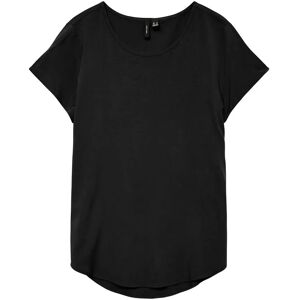 Vero Moda Vmbella Ss Top Wvn Noos M BLACK M Vero Moda Vmbella Ss Top Wvn Noos M BLACK M