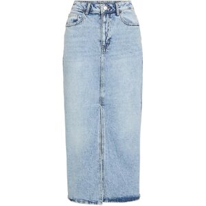 Vila Vijaf Hw Midi Denim Skirt-Noos 38 LIGHT BLUE DENIM 38 Vila Vijaf Hw Midi Denim Skirt-Noos 38 LIGHT BLUE DENIM 38
