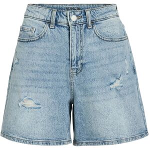 Vila Vijaf Hw Destroy Denim Shorts 34 LIGHT BLUE DENIM 34 Vila Vijaf Hw Destroy Denim Shorts 34 LIGHT BLUE DENIM 34