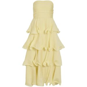 Vila Vivalborg Bandeau Ankle Dress/Dc/Ka 44 PASTEL YELLOW 44 Vila Vivalborg Bandeau Ankle Dress/Dc/Ka 44 PASTEL YELLOW 44
