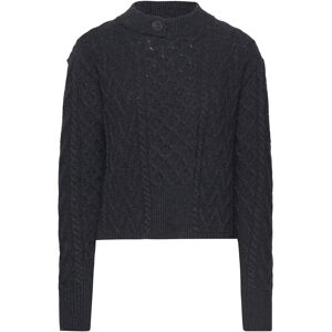 WOOD WOOD Tania Aran Knit Jumper S DARK GREY S WOOD WOOD Tania Aran Knit Jumper S DARK GREY S