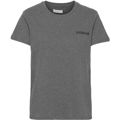 2NDDAY 2Nd Pure Logo XS MEDIUM GREY MEL. XS 2NDDAY 2Nd Pure Logo XS MEDIUM GREY MEL. XS