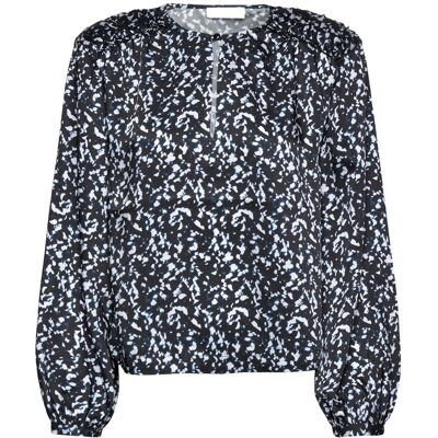 2NDDAY 2Nd Chaya - Drapy Twill Print 38 PETIT VOID BLUE 38 2NDDAY 2Nd Chaya - Drapy Twill Print 38 PETIT VOID BLUE 38