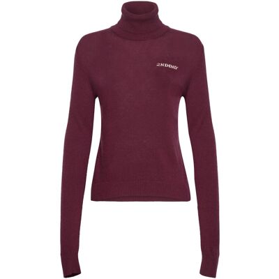 2NDDAY 2Nd Porto Tt - Soft Wool Blend XXS BURGUNDY XXS 2NDDAY 2Nd Porto Tt - Soft Wool Blend XXS BURGUNDY XXS