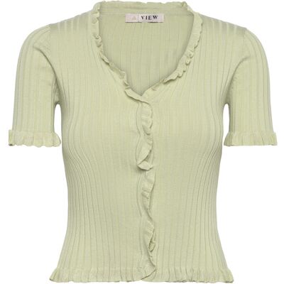 A-View Fabia Ss Tee 36 DUSTY GREEN 36 A-View Fabia Ss Tee 36 DUSTY GREEN 36