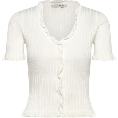 A-View Fabia Ss Tee 42 WHITE 42 A-View Fabia Ss Tee 42 WHITE 42