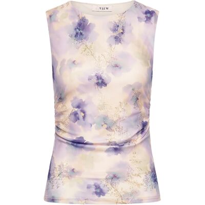 A-View Claudine Top 42 PURPLE/YELLOW 42 A-View Claudine Top 42 PURPLE/YELLOW 42