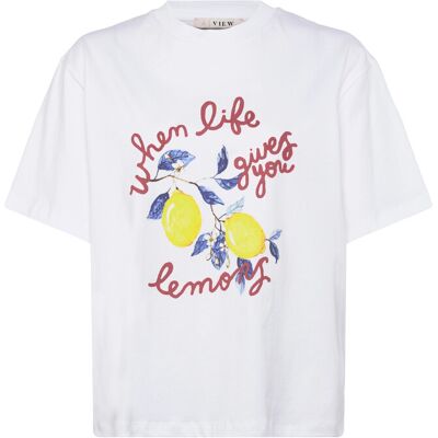 A-View Best Lemon Tee 40 WHITE 40 A-View Best Lemon Tee 40 WHITE 40