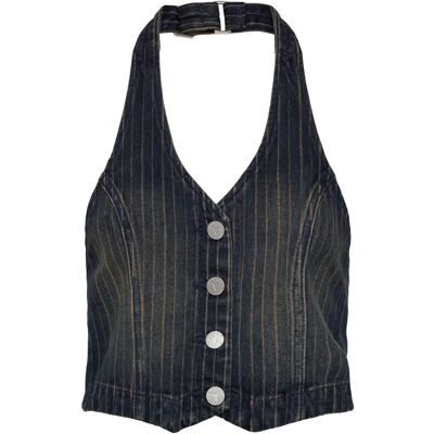 ABRAND Cest La Vie Top Pinstripe Pinstripe XXS MULTI XXS ABRAND Cest La Vie Top Pinstripe Pinstripe XXS MULTI XXS