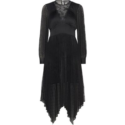 AllSaints Norah Lace Dress 36 BLACK 36 AllSaints Norah Lace Dress 36 BLACK 36