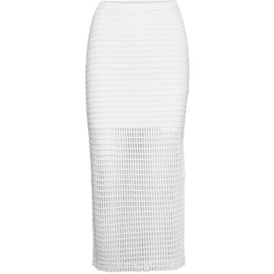 AllSaints Rosalie Midi Skirt 42 CHALK WHITE 42 AllSaints Rosalie Midi Skirt 42 CHALK WHITE 42