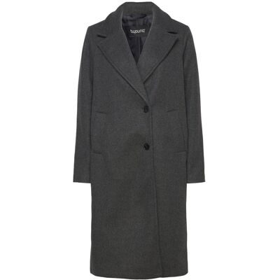 b.young Bycilia Coat 3 - 40 BLACK MELANGE 40 b.young Bycilia Coat 3 - 40 BLACK MELANGE 40