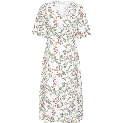 b.young Byimilda Ss Dress - 38 BIRCH FLOWER MIX 38 b.young Byimilda Ss Dress - 38 BIRCH FLOWER MIX 38