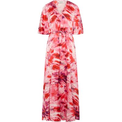 b.young Byfarinela Dress 3 - S/M PINK BLURRY FLORALS S/M b.young Byfarinela Dress 3 - S/M PINK BLURRY FLORALS S/M