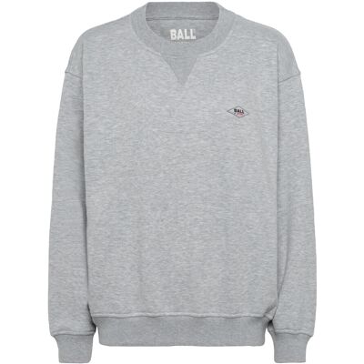 BALL Baattivo Crewneck Sweatshirt M MEDIUM GREY MELANGE M BALL Baattivo Crewneck Sweatshirt M MEDIUM GREY MELANGE M