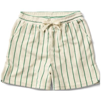 Bongusta Naram Gym Shorts L/XL PURE WHITE & GRASS L/XL Bongusta Naram Gym Shorts L/XL PURE WHITE & GRASS L/XL