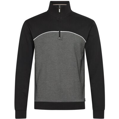 Boss Tracksuit 1/4 Jacket M BLACK M Boss Tracksuit 1/4 Jacket M BLACK M