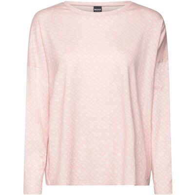 Boss B Logo_Ls-Shirt S LIGHT/PASTEL PINK S Boss B Logo_Ls-Shirt S LIGHT/PASTEL PINK S