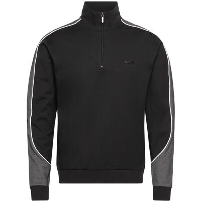 Boss Tracksuit 1/4 Jacket XXL BLACK XXL Boss Tracksuit 1/4 Jacket XXL BLACK XXL