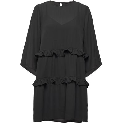 Bruuns Bazaar Ellora Kristelle Dress Bz 40 BLACK 40 Bruuns Bazaar Ellora Kristelle Dress Bz 40 BLACK 40