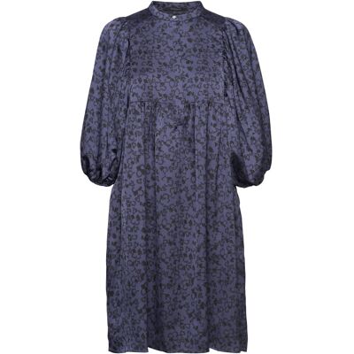 Bruuns Bazaar Acacia Sarina Dress 34 BLUE INDIGO AOP 34 Bruuns Bazaar Acacia Sarina Dress 34 BLUE INDIGO AOP 34