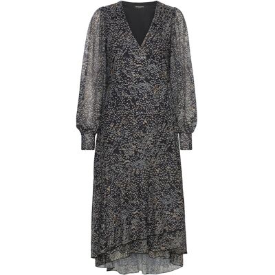 Bruuns Bazaar Phloxbbnora Dress 34 DARK AOP 34 Bruuns Bazaar Phloxbbnora Dress 34 DARK AOP 34