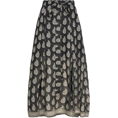 Bruuns Bazaar Dusclebbmaela Skirt 36 BLACK/CREAM 36 Bruuns Bazaar Dusclebbmaela Skirt 36 BLACK/CREAM 36