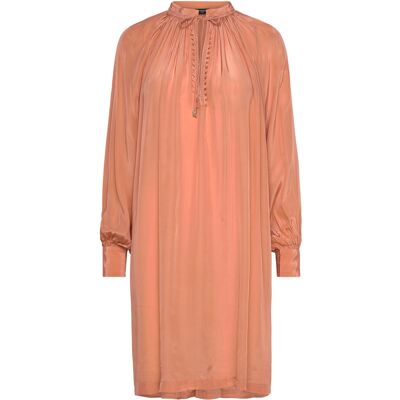 Bruuns Bazaar Populusbbhazy Dress 34 BURNED ORANGE 34 Bruuns Bazaar Populusbbhazy Dress 34 BURNED ORANGE 34
