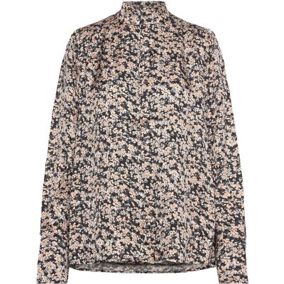 Bruuns Bazaar Floretbbchatrine Blouse 34 SAND BLACK 34 Bruuns Bazaar Floretbbchatrine Blouse 34 SAND BLACK 34