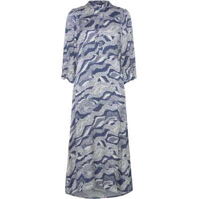 Bruuns Bazaar Floretbbclarenas Dress 34 BLUE LACE PRINT 34 Bruuns Bazaar Floretbbclarenas Dress 34 BLUE LACE PRINT 34