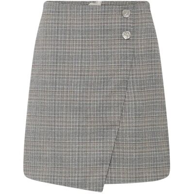 Bruuns Bazaar Ipomoeabbmaina Skirt 34 BROWN CHECK 34 Bruuns Bazaar Ipomoeabbmaina Skirt 34 BROWN CHECK 34