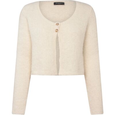 Bruuns Bazaar Syringabberika Knit Bolero XS SNOW WHITE XS Bruuns Bazaar Syringabberika Knit Bolero XS SNOW WHITE XS