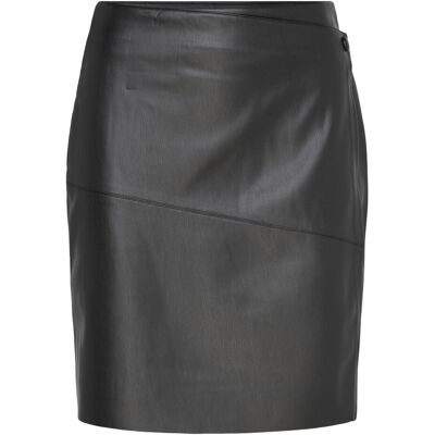 Bruuns Bazaar Veganibbvistina Skirt 34 BLACK 34 Bruuns Bazaar Veganibbvistina Skirt 34 BLACK 34