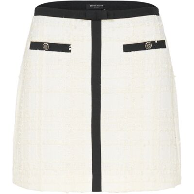 Bruuns Bazaar Gaussiabbjoanine Skirt 40 WHITE CREAM 40 Bruuns Bazaar Gaussiabbjoanine Skirt 40 WHITE CREAM 40