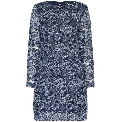 Bruuns Bazaar Mauritiabblucille Dress 40 BLUE FLOWER 40 Bruuns Bazaar Mauritiabblucille Dress 40 BLUE FLOWER 40