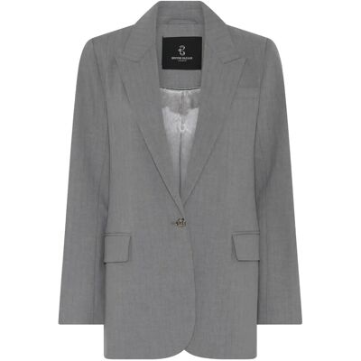 Bruuns Bazaar Lataniabbfrida Blazer 40 GREY 40 Bruuns Bazaar Lataniabbfrida Blazer 40 GREY 40