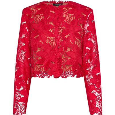 Bruuns Bazaar Nypabbtoqa Jacket 40 TRUE RED 40 Bruuns Bazaar Nypabbtoqa Jacket 40 TRUE RED 40