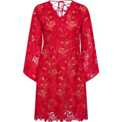 Bruuns Bazaar Nypabbtoruna Dress 38 TRUE RED 38 Bruuns Bazaar Nypabbtoruna Dress 38 TRUE RED 38
