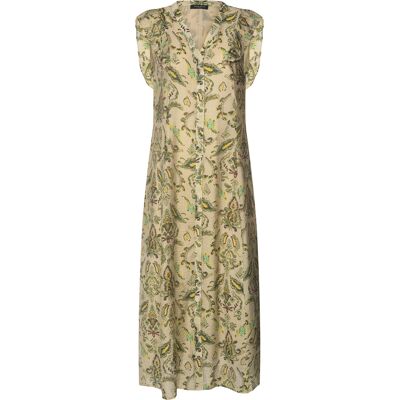 Bruuns Bazaar Dusclebbfransisca Dress 34 MULTI GREEN PRINT 34 Bruuns Bazaar Dusclebbfransisca Dress 34 MULTI GREEN PRINT 34