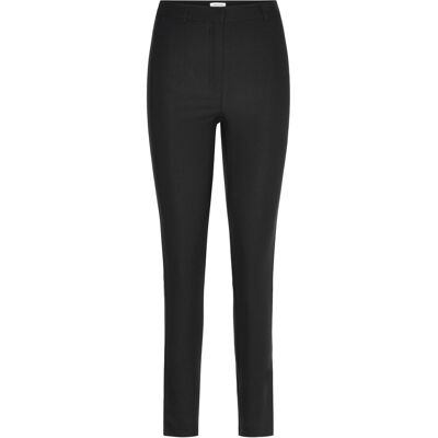 Bubbleroom High Waist Stretchy Trousers 42 x 79 BLACK 42 x 79 Bubbleroom High Waist Stretchy Trousers 42 x 79 BLACK 42 x 79