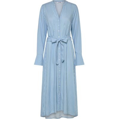Bubbleroom Shirt Dress 44-46 BLUE/STRIPED 44-46 Bubbleroom Shirt Dress 44-46 BLUE/STRIPED 44-46
