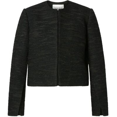 Malina Ruthie Cropped Boucle Blazer XL BLACK XL Malina Ruthie Cropped Boucle Blazer XL BLACK XL