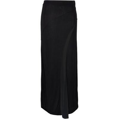 Calvin Fluid Jersey Panel Skirt XS CK BLACK XS Calvin Fluid Jersey Panel Skirt XS CK BLACK XS