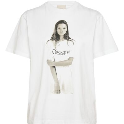 Calvin Obsession Unisex Classic Tee XXS BRIGHT WHITE XXS Calvin Obsession Unisex Classic Tee XXS BRIGHT WHITE XXS
