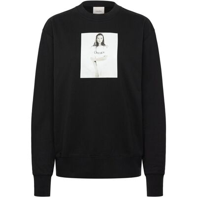 Calvin Kate Obsession Boyfriend Sweatsh XL BLACK XL Calvin Kate Obsession Boyfriend Sweatsh XL BLACK XL