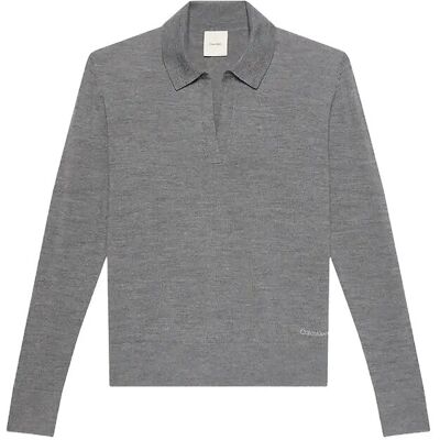 Calvin Ls Jny Extrafine Merino Swtr 14G L MEDIUM GREY HEATHER L Calvin Ls Jny Extrafine Merino Swtr 14G L MEDIUM GREY HEATHER L