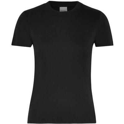 Calvin Ss Supima Crewneck XS BLACK XS Calvin Ss Supima Crewneck XS BLACK XS
