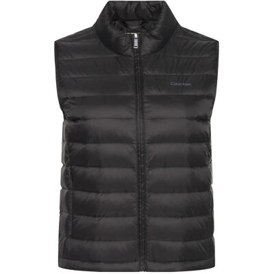 Calvin Ultra Lightweight Down Puffer Ve L BLACK L Calvin Ultra Lightweight Down Puffer Ve L BLACK L